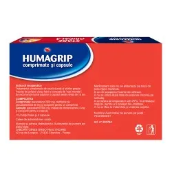 Humagrip, 12 comprimate si 4 capsule, Urgo