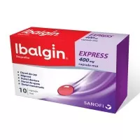 Ibalgin Express, 400 mg, 10 capsule moi, Sanofi