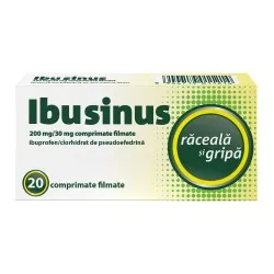 Ibusinus, 200 mg/30 mg, 20 comprimate filmate, Labormed