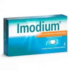 Imodium, 2 mg, 6 comprimate orodispersabile, Johnson & Johnson