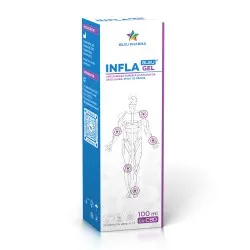 Gel pentru dureri articulare Infla Bleu, 100 ml, Blue Pharma