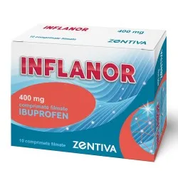 Inflanor, 400 mg, 10 comprimate filmate, Zentiva