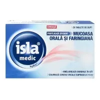 Isla medic Hydro cu aroma de cirese, 20 tablete de supt, Engelhard Arzneimittel