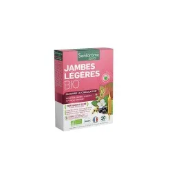 Jambes Legeres Bio, 20 x 10 ml, Santarome