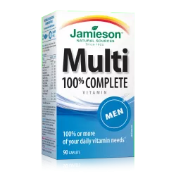 Multi 100% Complet Barbati, 90 comprimate, Jamieson