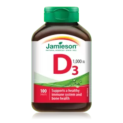 Jamieson Vitamina D3 1000UI -tablete x 100