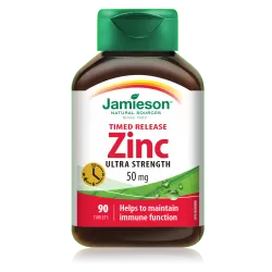 Zinc Timed Release 50mg, 90 tablete, Jamieson