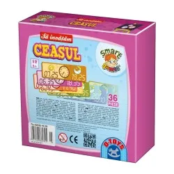 Joc Educativ Sa Invatam Ceasul, 1 cutie - D-Toys