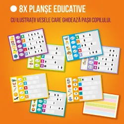 Joc Magnetic Alfabetar cu Tabla -D-Toys