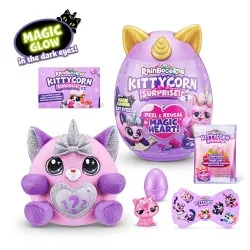 Jucarie de Plus KittyCorn Surprise S2 Pisicuta +3 ani - Rainbocorns