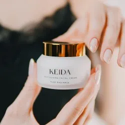 Crema de fata revitalizanta antiacnee Keida Pure Radiance pentru tenul gras acneic, 50ml