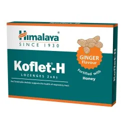 Koflet-H cu aroma de ghimbir, 12 pastile, Himalaya
