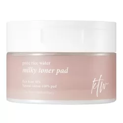 Pure Rice Water Milky Toner Pad, 130 ml, 70 bucati, KTW