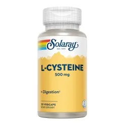 L-Cysteine 500 mg, 30 capsule vegetale, Secom