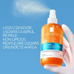 Spray de Corp cu Vitamine SPF30 Anthelios UVAir, 200ml, La Roche Posay