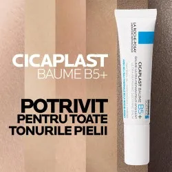 Balsam Reparator Calmant cu Indicatii Multiple Cicaplast B5+, 15ml, La Roche Posay