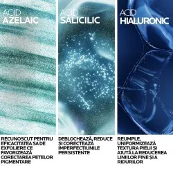 Gel-cremă cu o textură ușoară și o eficacitate dublă asupra imperfecțiunilor și semnelor de îmbătrânire Effaclar A-Z, 40ml, La Roche Posay