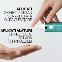 Gel-cremă cu o textură ușoară și o eficacitate dublă asupra imperfecțiunilor și semnelor de îmbătrânire Effaclar A-Z, 40ml, La Roche Posay