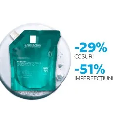 Rezerva Gel purifiant micro-exfoliant pentru imperfectiuni Effaclar, 400 ml, La Roche-Posay