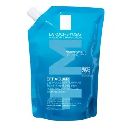 Rezerva Gel spumant de curatare purifiant pentru ten gras cu tendinta acneica Effaclar +M, 400 ml, La Roche-Posay