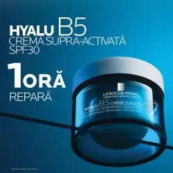 Crema Supra-Activata cu Acid Hialuronic SPF30 Hyalu B5, 50ml, La Roche Posay