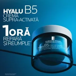 Crema Supra-Activata cu Acid Hialuronic Hyalu B5, 50ml, La Roche Posay