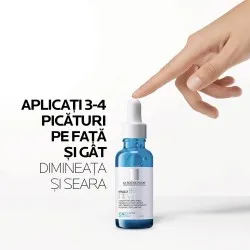 Serum Supra-activat cu Acid Hialuronic Hyalu B5, 30ml, La Roche Posay