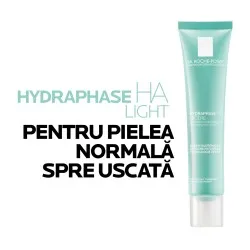 Crema Intens Hidratanta Hydraphase HA Light, 40ml, La Roche Posay