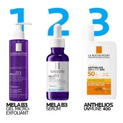 Gel Micro-Exfoliant Anti-Pete Pigmentare Mela B3, 200ml, La Roche Posay