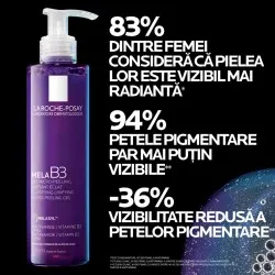 Gel Micro-Exfoliant Anti-Pete Pigmentare Mela B3, 200ml, La Roche Posay
