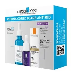 Trusa Hyalu B5 (Ser Hyalu B5, 30ml + Ser Mela B3, 10ml + Anthelios Age Corrector, 15ml), La Roche Posay
