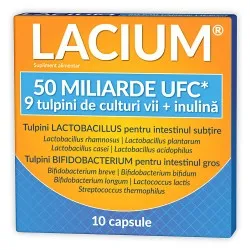 Lacium 50 miliarde UFC, 10 capsule - Zdrovit