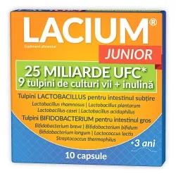 Lacium Junior 25 miliarde UFC, 10 capsule - Zdrovit