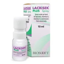Lacrisek Plus Ocular Spray, 10ml, Bio Soft Italia
