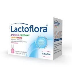 Protector Intestinal Copii, 7 flacoane, Lactoflora