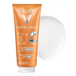 Lapte cu protectie solara SPF 50+, fata si corp, pentru copii, 300 ml, Capital Soleil, Vichy