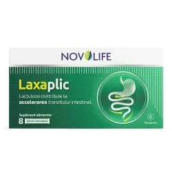 Laxaplic 15ml, 8 plicuri monodoza, Novolife