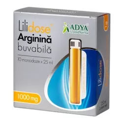Lilidose Arginina 1000mg 25 ml, 10 monodoze, Adya