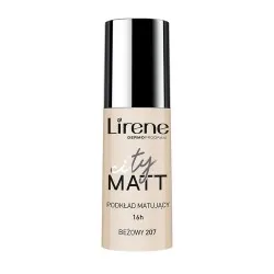 Fond de Ten Matifiant Beige 207, City Matt, 30ml, Lirene