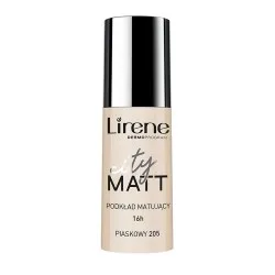 Fond de Ten Matifiant Sand 205, City Matt, 30ml, Lirene