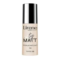 Fond de Ten Matifiant Toffee 208, City Matt, 30ml, Lirene