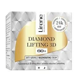 Crema Regeneratoare Anti-rid 60+ Zi/Noapte, Diamond Lifting 3D, 50ml, Lirene