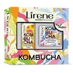 Set Crema-gel Hidratant Kombucha, 50ml + Lotiune Tonica, 200ml, Lirene
