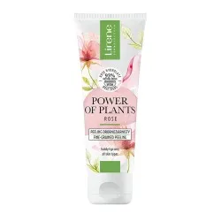 Peeling Facial cu Granulatie Fina, Power of Plants Rose, 75ml, Lirene