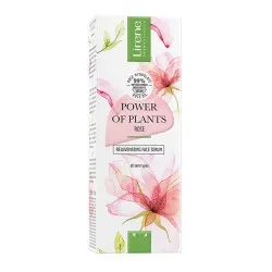 Ser Facial cu Efect de Lifting Instant, Power of Plants Rose, 30ml, Lirene