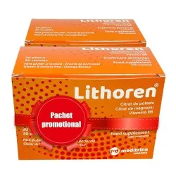 Lithoren, 30 plicuri, Solartium (1+1 Pachet Promo)
