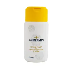 Lotiune tonica cu laptisor de matca si propolis Apidermin, 100 ml, Complex Apicol