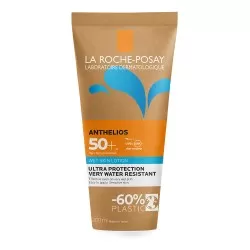 Lotiune WetSkin cu protectie solara SPF 50+ pentru corp, piele sensibila sau uscata, 200 ml, Anthelios ECO TUBE, La Roche Posay