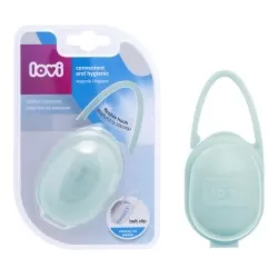 Cutie depozitare suzeta, 1 bucata, Menta, LOVI