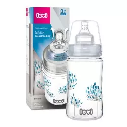 Biberon Botanic 21/584, 240ml, Lovi